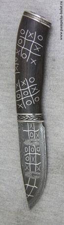 Нож «Крестики-нолики», модель 073